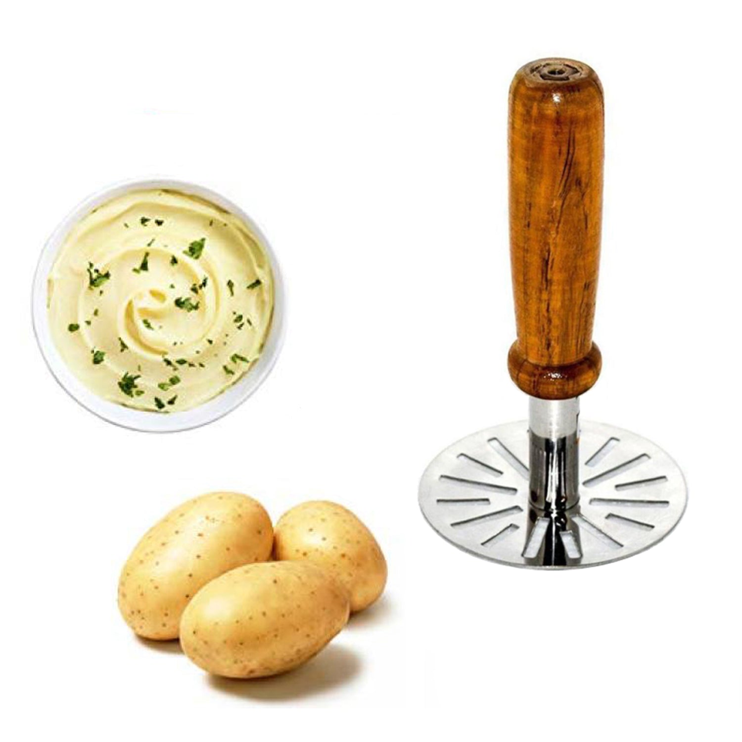 Strong paubhaji masher, perfect for making paubhajis at home. Strong paubhaji masher, perfect for making paubhajis at home.